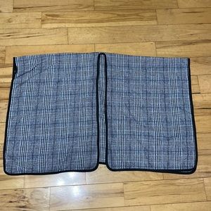 Plaid Shawl/ Shrug